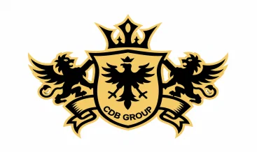 CDB Group Heraldic Crest Logo